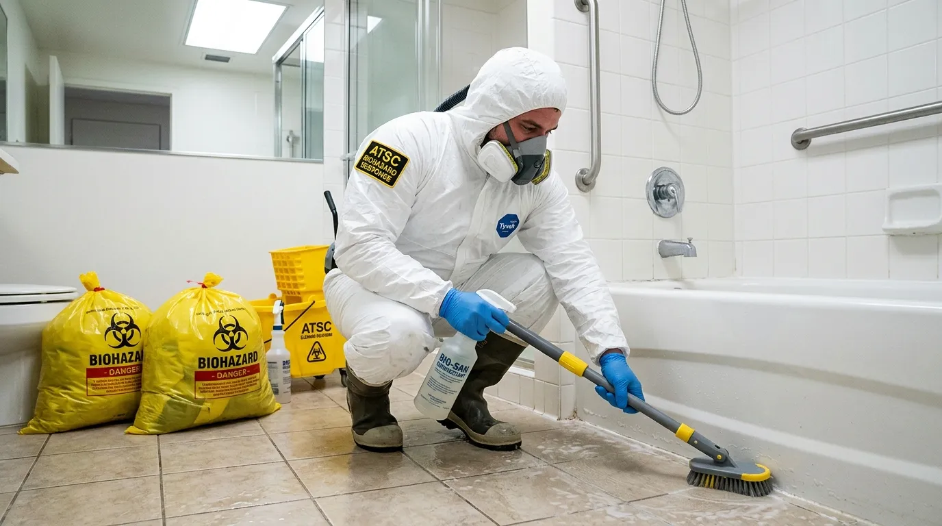 Decontamination equipment deployed for Blood Cleanup in South Elgin